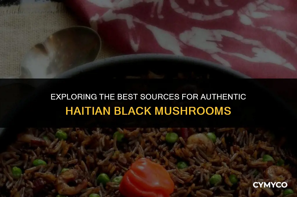 where to buy haitian black mushrooms