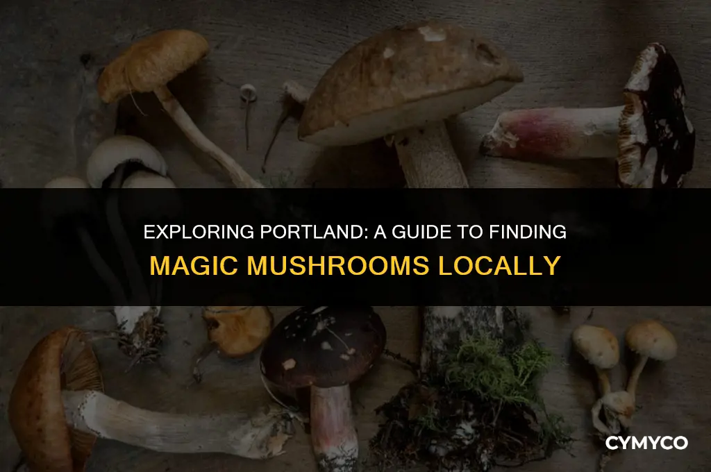 where to find magic mushrooms in portland