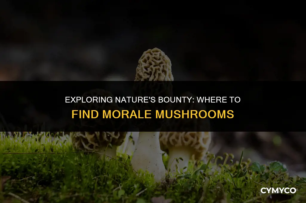 where to find morale mushrooms