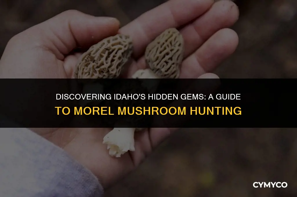 where to find morel mushrooms in idaho
