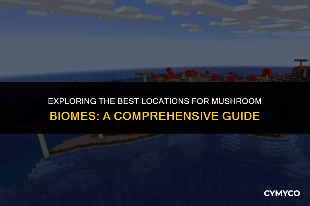where to find mushroom biome