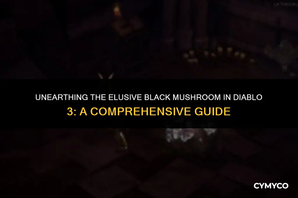 where to get black mushroom diablo 3