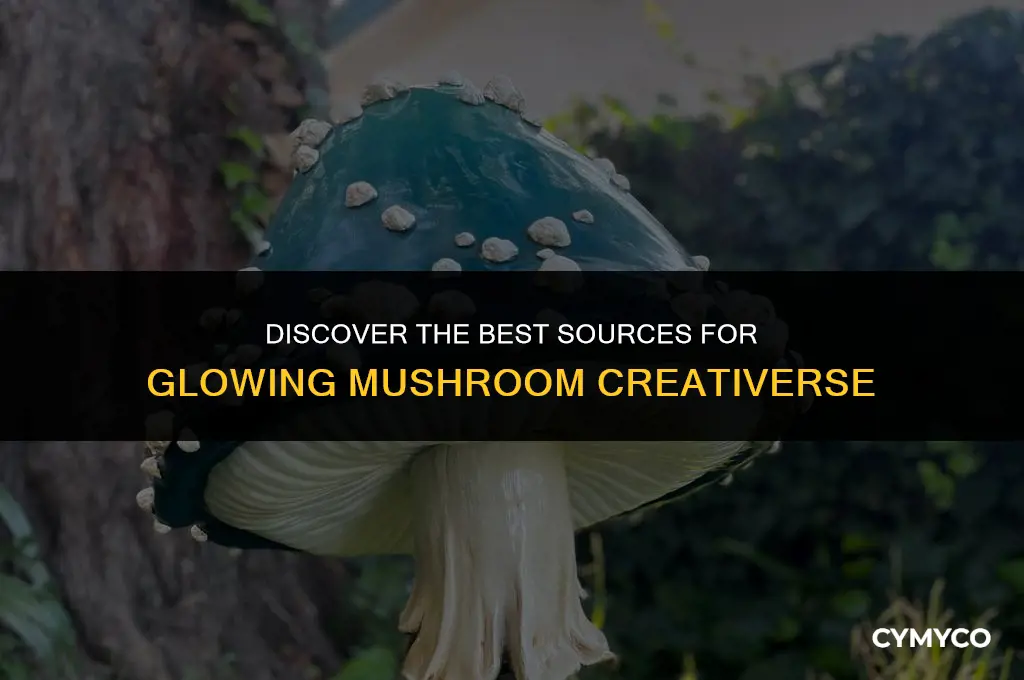 where to get glowing mushroom creativerse