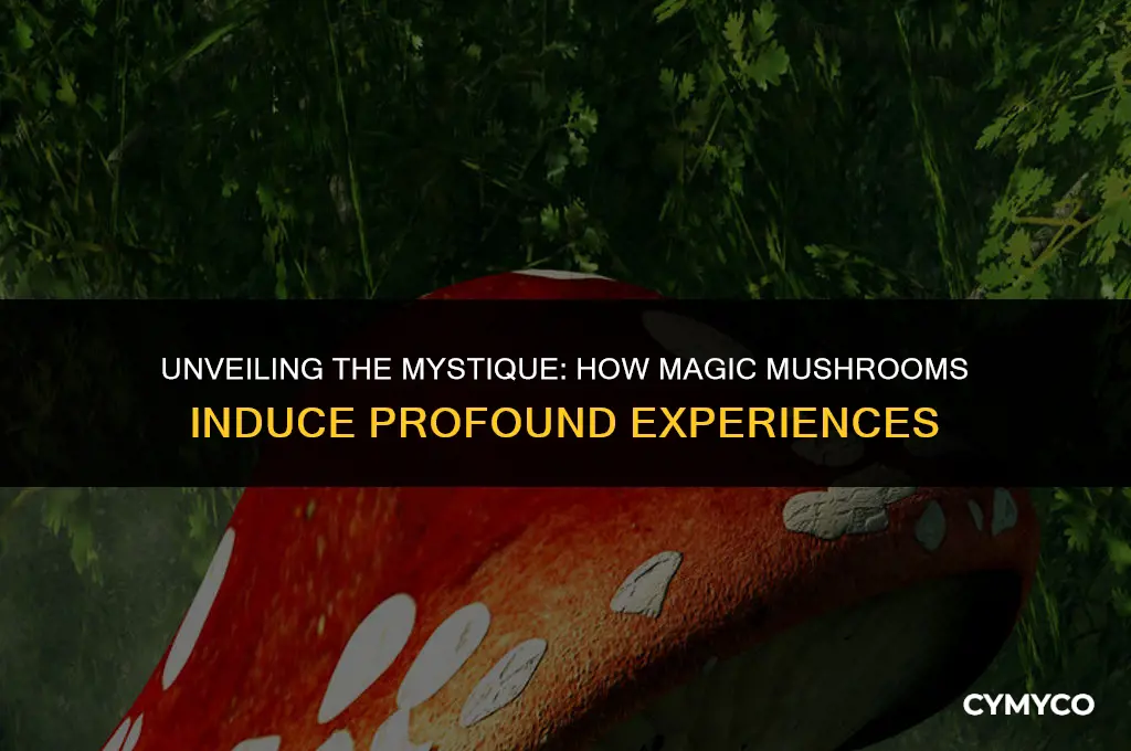 who do magic mushrooms create a mystical experience