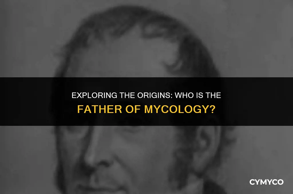 who is father of mycology