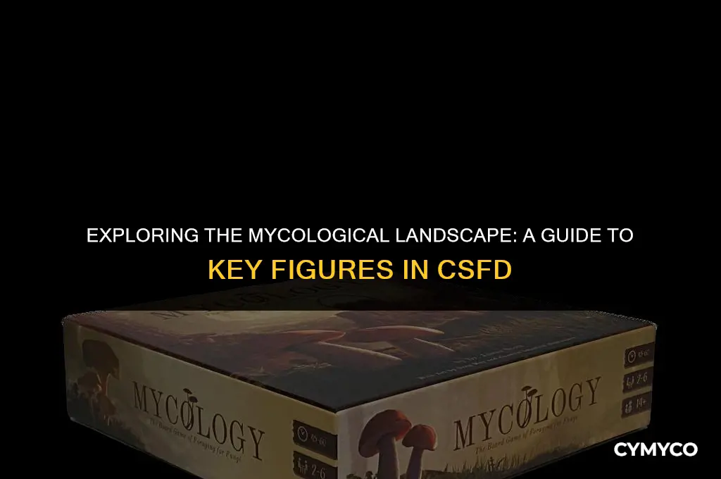 who is who in mycology csfd