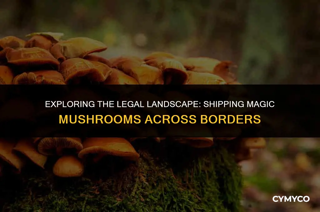 why are magic mushrooms available to ship