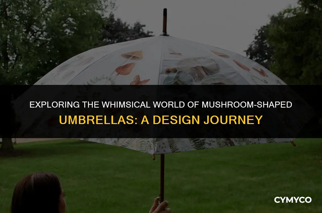why are some umbrellas mushrooms shaped like