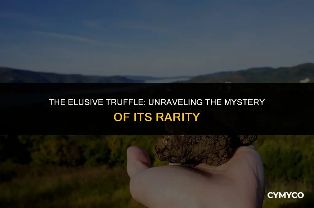 why are truffles so rare
