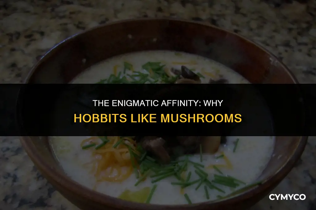 why do hobbits like mushrooms
