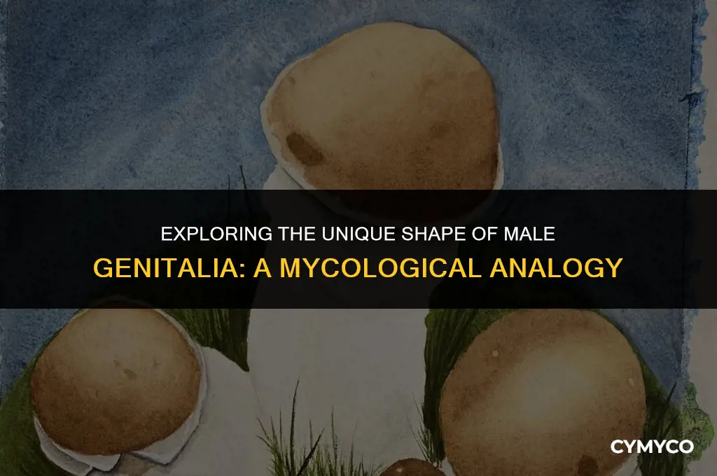 why do mens penises look like mushrooms