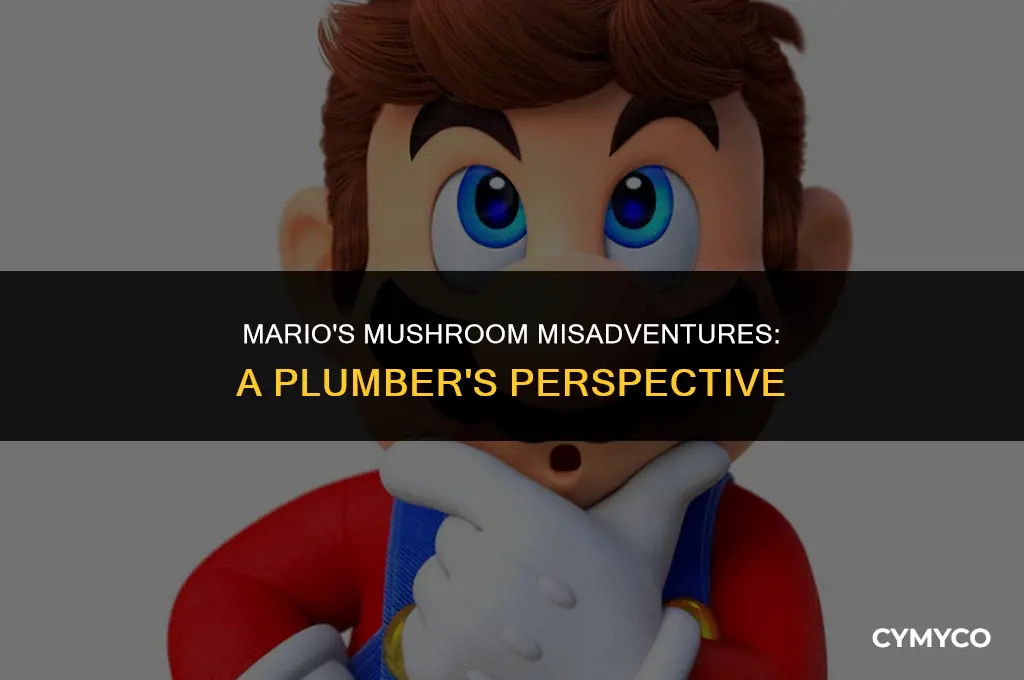 why does mario not like mushrooms