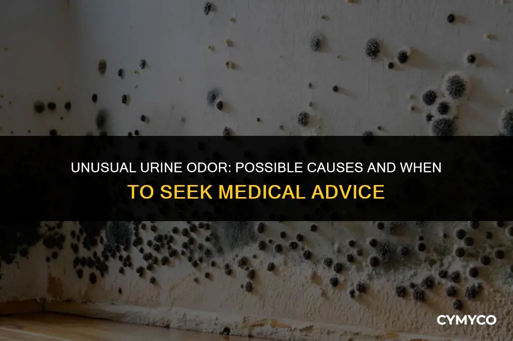 why does my pee smell like mushrooms