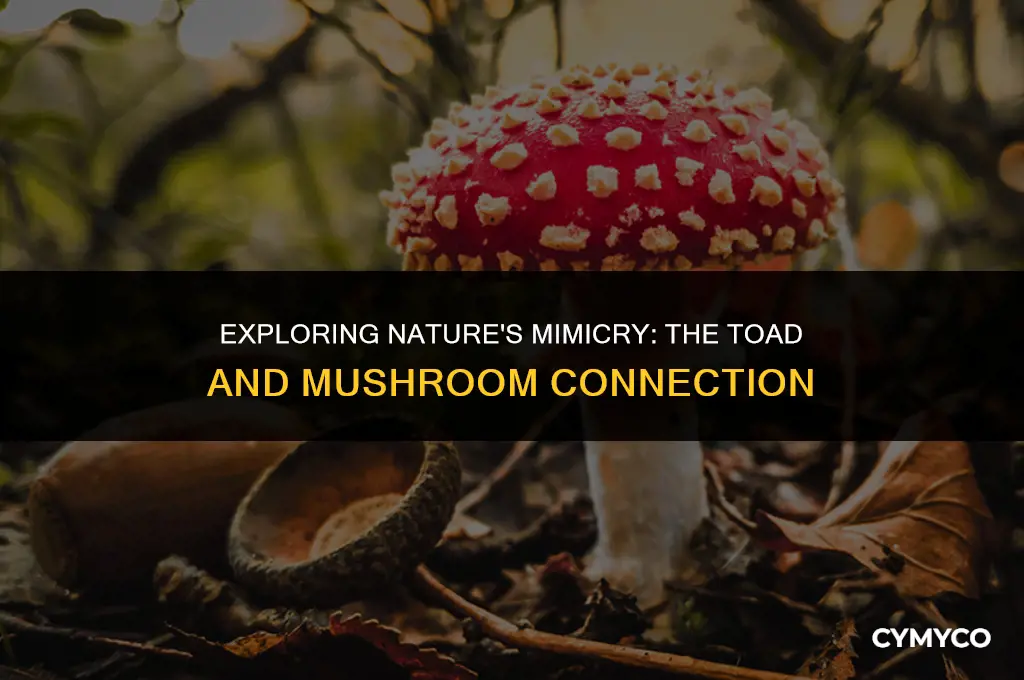 why does toad look like a mushroom