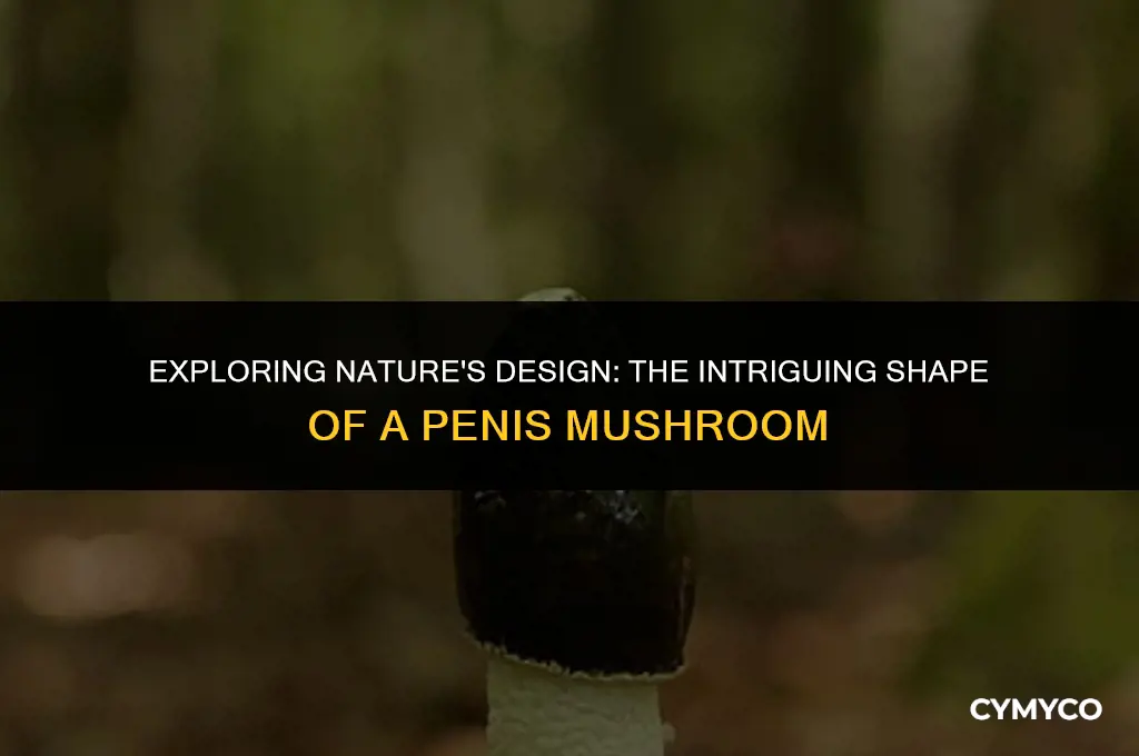 why is a penish shaped like a mushroom