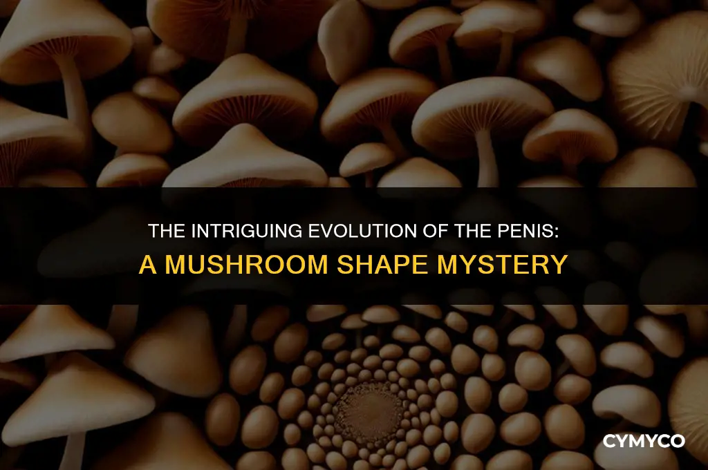 why is ghe penis shaped like a mushroom