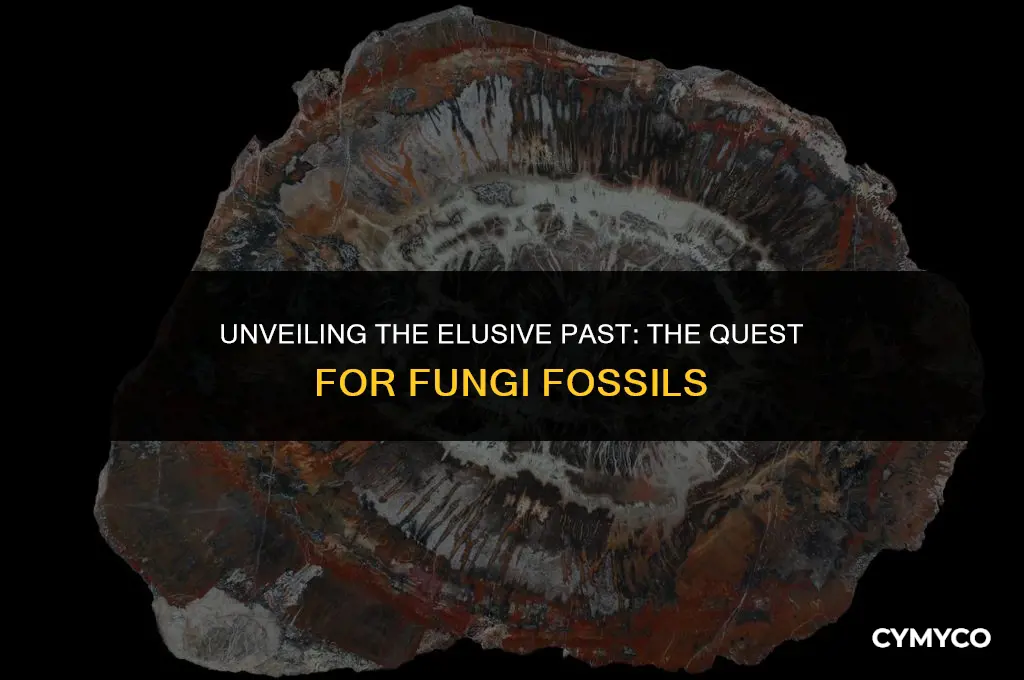 why is it hard to find fungi fossils
