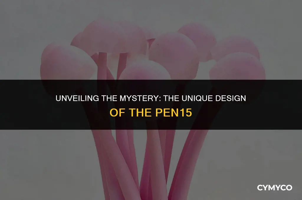 why is the pen15 shaped like a mushroom