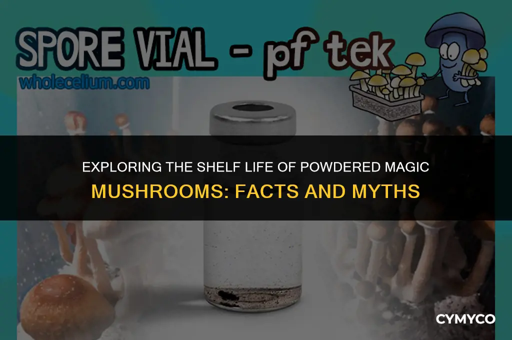 will powder magic mushrooms go bad